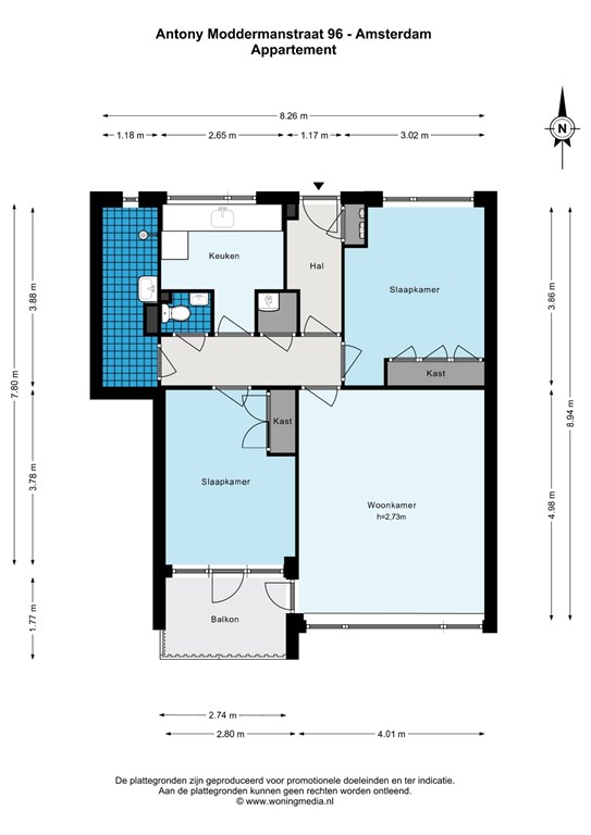 mediumsize floorplan